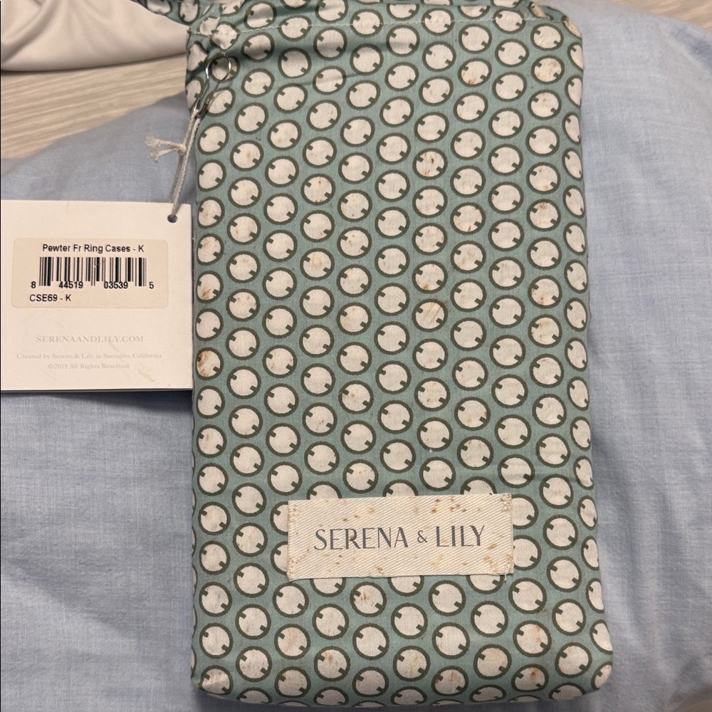 Serena and Lily King pillowcases